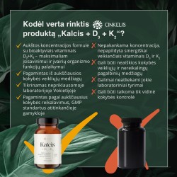 Kalcis + D3 + K2