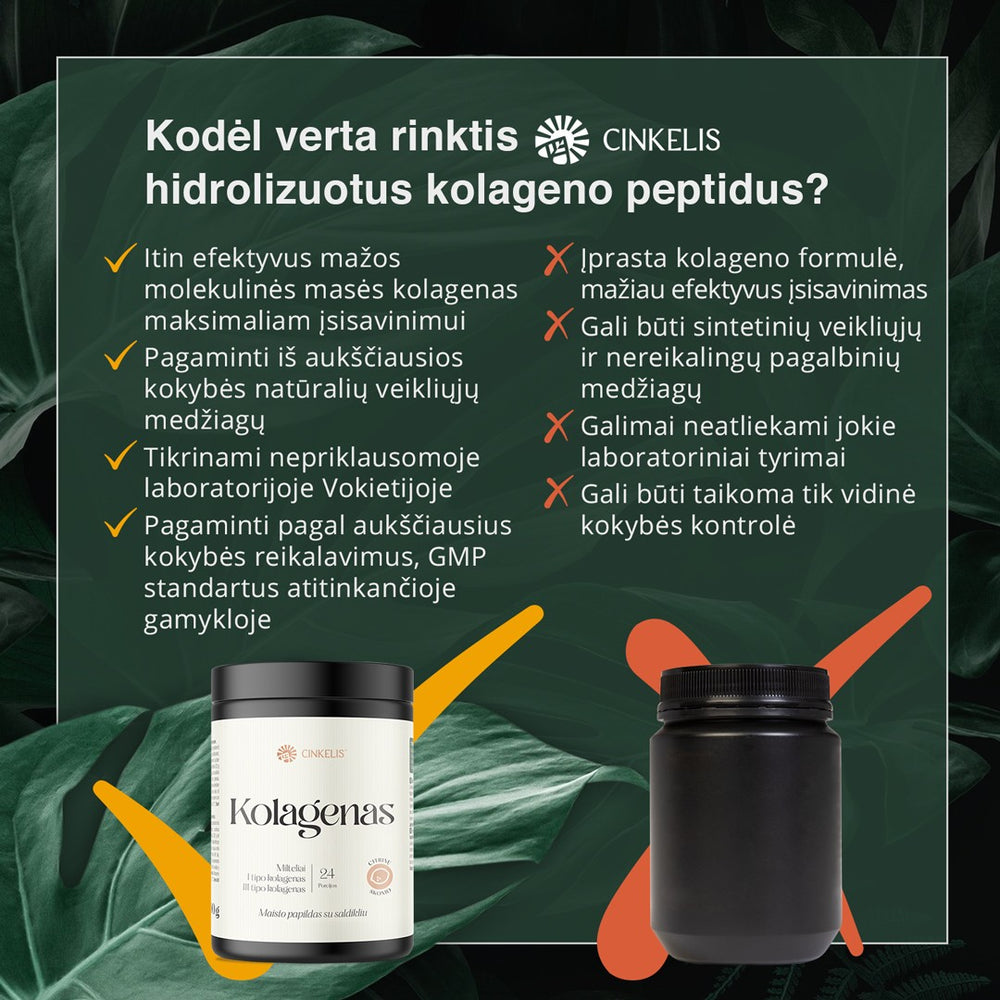 Kolageno milteliai (citrinų skonio)