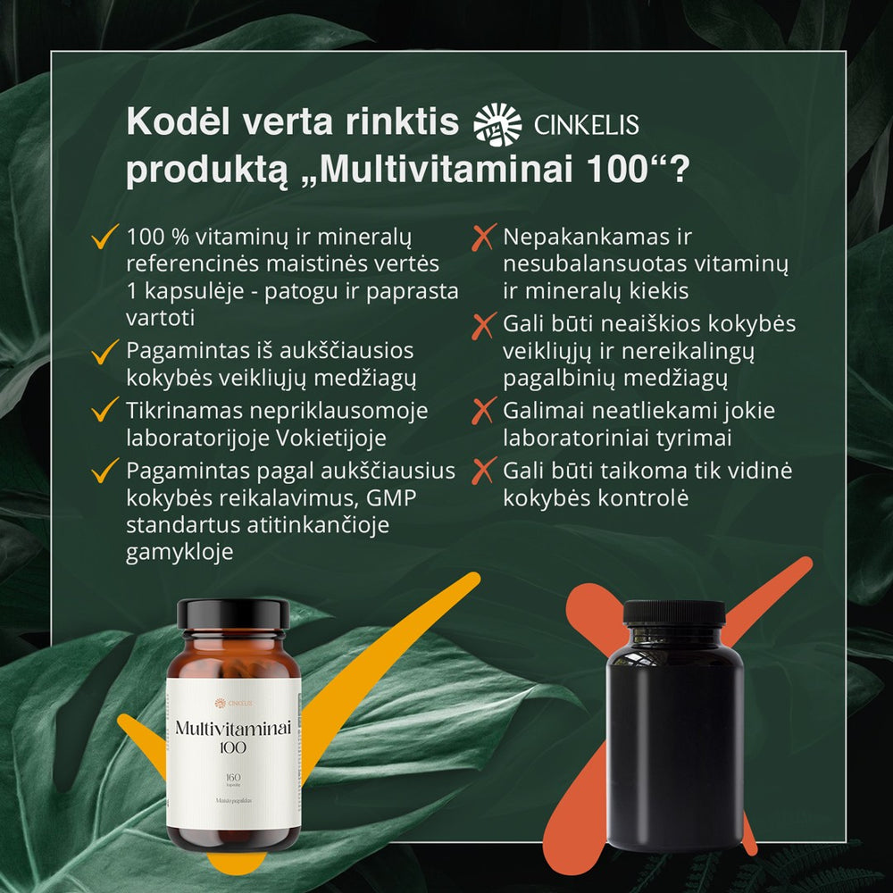 Multivitaminai 100