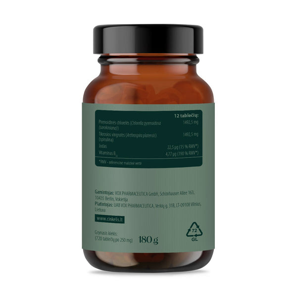 Spirulina + chlorella