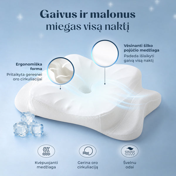 Kalimera ergonominė kaklo pagalvė